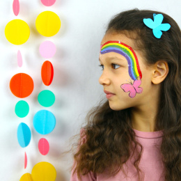 Face colours Rainbow kit 10 stuks in de groep Kids / Knutselspullen en verf voor kinderen / Gezichtsverf bij Voorcrea (130043)