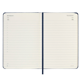 12M Daily Kalender Hardcover Pocket Sapphire Blue in de groep Papier & Blokken / Kalenders en agenda's / 12 maanden agenda's bij Voorcrea (130157)