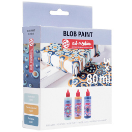 Blob Paint set Mint in de groep Kunstenaarsmateriaal / Kunstenaarsverf / Acrylverf bij Voorcrea (130280)