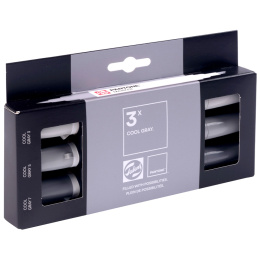 Marker 3-set Cool Gray in de groep Pennen / Kunstenaarspotloden en -stiften / Illustratiemarkers bij Voorcrea (130481)