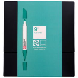 Marker 9-set Blue Green in de groep Pennen / Kunstenaarspotloden en -stiften / Illustratiemarkers bij Voorcrea (130486)