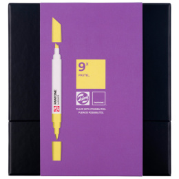 Marker 9-set Pastel in de groep Pennen / Kunstenaarspotloden en -stiften / Illustratiemarkers bij Voorcrea (130495)