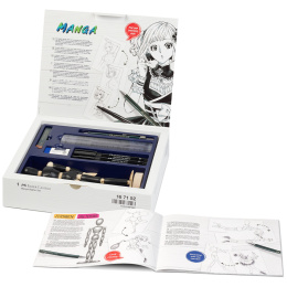 Manga Starter Set in de groep Pennen / Kunstenaarspotloden en -stiften / Illustratiemarkers bij Voorcrea (130568)