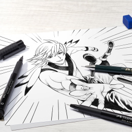 Manga Starter Set in de groep Pennen / Kunstenaarspotloden en -stiften / Illustratiemarkers bij Voorcrea (130568)