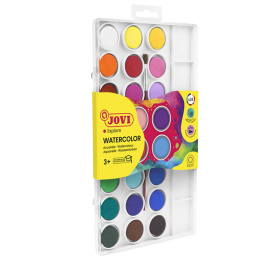 Waterverfset 24-delig in de groep Kids / Knutselspullen en verf voor kinderen / Verf voor kinderen / Waterverf voor kinderen / Waterverf bij Voorcrea (130615)
