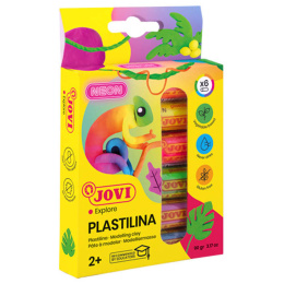 Plastilina Kleiset 6 stuks Neon 15 g in de groep Kids / Knutselspullen en verf voor kinderen / Creëren met klei bij Voorcrea (130618)