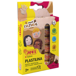 Plastilina Kleiset 6 stuks Skintones 15 g in de groep Kids / Knutselspullen en verf voor kinderen / Creëren met klei bij Voorcrea (130619)