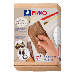 FIMO Soft kit Wood Effect in de groep Creëren & Hobby / Creëren / Modelleren / Ovenhardende klei bij Voorcrea (130655)