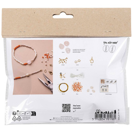 Mini DIY-kit Sieraden Rozenkwarts in de groep Creëren & Hobby / Creëren / Zelfgemaakte sieraden bij Voorcrea (130691)