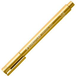 Gold Pen in de groep Pennen / Kunstenaarspotloden en -stiften / Illustratiemarkers bij Voorcrea (130704)