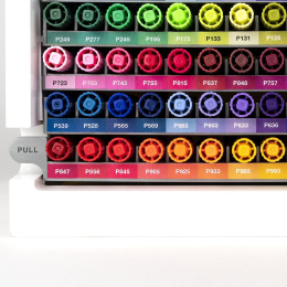 ABT Dual Brush Pen Desktop Organizer 108 stuks in de groep Pennen / Kunstenaarspotloden en -stiften / Brushpennen bij Voorcrea (130748)