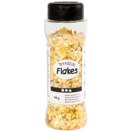 Terrazzo Flakes 90g Geel in de groep Creëren & Hobby / Creëren / Knutselen en DIY bij Voorcrea (130769)