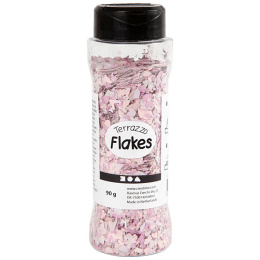 Terrazzo Flakes 90g Paars in de groep Creëren & Hobby / Creëren / Knutselen en DIY bij Voorcrea (130771)