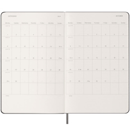 Kalender 18M WeekNote Soft Cover Pocket Black  in de groep Papier & Blokken / Kalenders en agenda's / 18 maanden agenda's bij Voorcrea (130879)