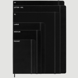 Kalender 18M WeekNote Soft Cover Pocket Black  in de groep Papier & Blokken / Kalenders en agenda's / 18 maanden agenda's bij Voorcrea (130879)