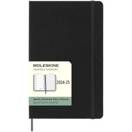 Kalender 18M WeekNote Hard Cover Large Black in de groep Papier & Blokken / Kalenders en agenda's / 18 maanden agenda's bij Voorcrea (130883)