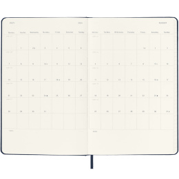 Kalender 18M WeekNote Hard Cover Pocket Sapphire Blue in de groep Papier & Blokken / Kalenders en agenda's / 18 maanden agenda's bij Voorcrea (130889)