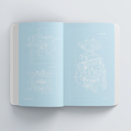 Blueprint Notebook: Technical Innovations in de groep Papier & Blokken / Schrijven en noteren / Notitieboeken bij Voorcrea (131112)