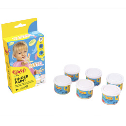 Vingerverf 6x35 ml Pastelkleuren (2 jaar+) in de groep Kids / Knutselspullen en verf voor kinderen / Vingerverf bij Voorcrea (131126)