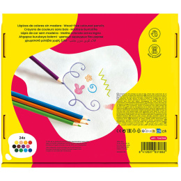 Houtvrije kleurpotloden 288-pak (3 jaar+) in de groep Kids / Kinderpotloden en -stiften / Kleurpotloden voor kinderen bij Voorcrea (131138)