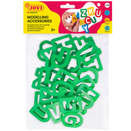 Kleivormen Letters 26-pak (3 jaar+) in de groep Kids / Knutselspullen en verf voor kinderen / Creëren met klei bij Voorcrea (131260)