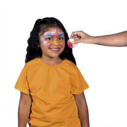 Make-up spons voor gezichtskleur 4-pack in de groep Kids / Knutselspullen en verf voor kinderen / Gezichtsverf bij Voorcrea (131275)