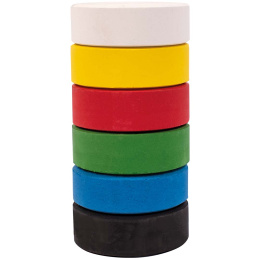 Paint pucks 6 pcs in de groep Kids / Knutselspullen en verf voor kinderen / Waterverf voor kinderen bij Voorcrea (131342)