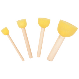 Sponge stippler 40 pcs  in de groep Kids / Knutselspullen en verf voor kinderen / Penselen voor kinderen bij Voorcrea (131358)