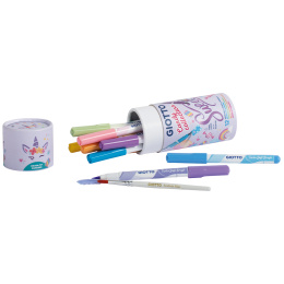 Candy Collection Turbo Soft Brush Pen 12-set in de groep Kids / Kinderpotloden en -stiften / Kleurpotloden voor kinderen bij Voorcrea (131401)