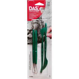 Modelleergereedschap Professional 4-pack in de groep Creëren & Hobby / Creëren / Modelleren / Gereedschap/accessoires voor klei bij Voorcrea (131483)