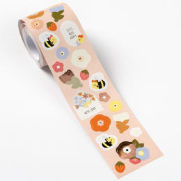 Stickerrol Bloemen & Bijen in de groep Kids / Leuk en leerzaam / Stickers voor kinderen bij Voorcrea (131596)