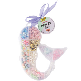 Kralen Mix Zeemeermin 240-pack in de groep Kids / Leuk en leerzaam / Sieraden en parels / DIY-pakket bij Voorcrea (131616)