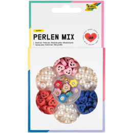 Parels Set Happy 160-pack in de groep Kids / Leuk en leerzaam / Sieraden maken voor kinderen bij Voorcrea (131617)