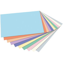 Gekleurd Papier Pastel A4 100 vellen in de groep Kids / Leuk en leerzaam / Knutselpapier & Tekenblok voor kinderen bij Voorcrea (131644)