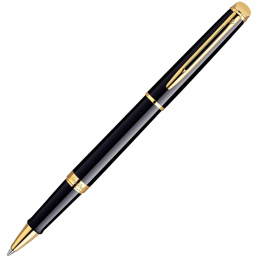 Hémisphère Black/Gold Rollerball in de groep Pennen / Fine Writing / Rollerball bij Voorcrea (132011)