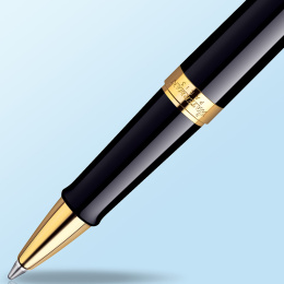 Hémisphère Black/Gold Rollerball in de groep Pennen / Fine Writing / Rollerball bij Voorcrea (132011)