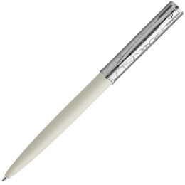 Allure Deluxe Metal & White Balpen in de groep Pennen / Fine Writing / Balpennen bij Voorcrea (132018)