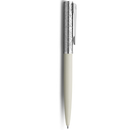 Allure Deluxe Metal & White Balpen in de groep Pennen / Fine Writing / Balpennen bij Voorcrea (132018)