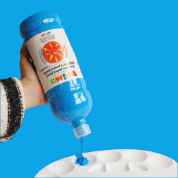 Poster paint Ready-mix School 1000 ml in de groep Kids / Knutselspullen en verf voor kinderen / Verf voor kinderen / Poster Paint voor kinderen bij Voorcrea (132040_r)