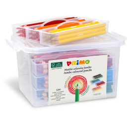 Jumbo Kleurpotloden School 120-pack in de groep Kids / Kinderpotloden en -stiften / Kleurpotloden voor kinderen bij Voorcrea (132106)