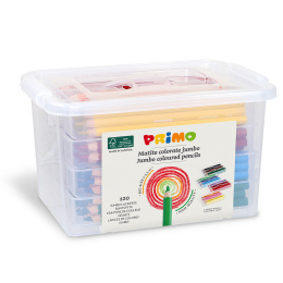 Jumbo Kleurpotloden School 120-pack in de groep Kids / Kinderpotloden en -stiften / Kleurpotloden voor kinderen bij Voorcrea (132106)