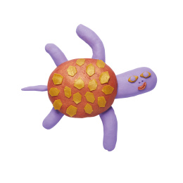 Speeldeeg Creative Cube Turtle (4 years+) in de groep Kids / Knutselspullen en verf voor kinderen / Creëren met klei bij Voorcrea (132130)