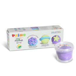 Speeldeeg Pastel 3x100g in de groep Kids / Knutselspullen en verf voor kinderen / Creëren met klei bij Voorcrea (132136)