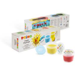 Speeldeeg Soft Basic 4x100g in de groep Kids / Knutselspullen en verf voor kinderen / Creëren met klei bij Voorcrea (132138)