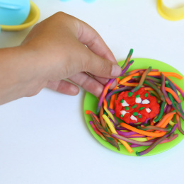 Speeldeeg Soft Snackbar kit in de groep Kids / Knutselspullen en verf voor kinderen / Creëren met klei bij Voorcrea (132144)