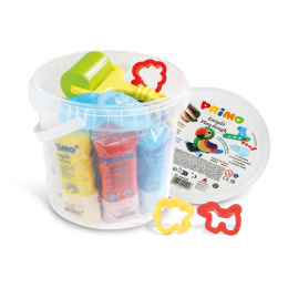 Speeldeeg Soft 10x100g + accessories in de groep Kids / Knutselspullen en verf voor kinderen / Creëren met klei bij Voorcrea (132150)