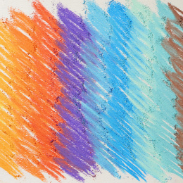Policromi Zachte pastelkleuren 12-set in de groep Kunstenaarsmateriaal / Krijt en potloden / Pastelkrijt bij Voorcrea (132226)