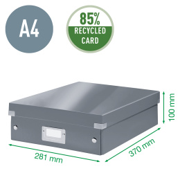 Sorteerbox Click&Store Medium White in de groep Creëren & Hobby / Organiseren / Opbergdozen bij Voorcrea (132367)