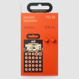 Pocket Operator PO-16 factory in de groep Studio/Workspace /  /  bij Voorcrea (132400)