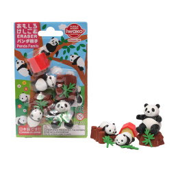 Puzzelgummen Panda in de groep Pennen / Accessoires voor pennen / Gummen bij Voorcrea (132459)